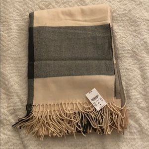 Oversized J Crew blanket scarf